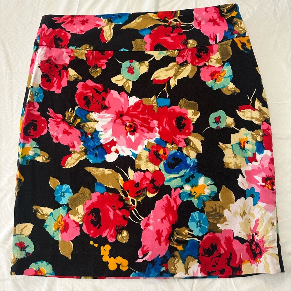 Grace Pink and Red Mini Pencil Skirt Night Out